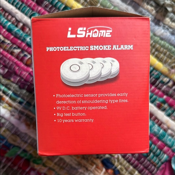 LS Home Photoelectric Smoke Alarm 4 pack - Picture 2 of 6
